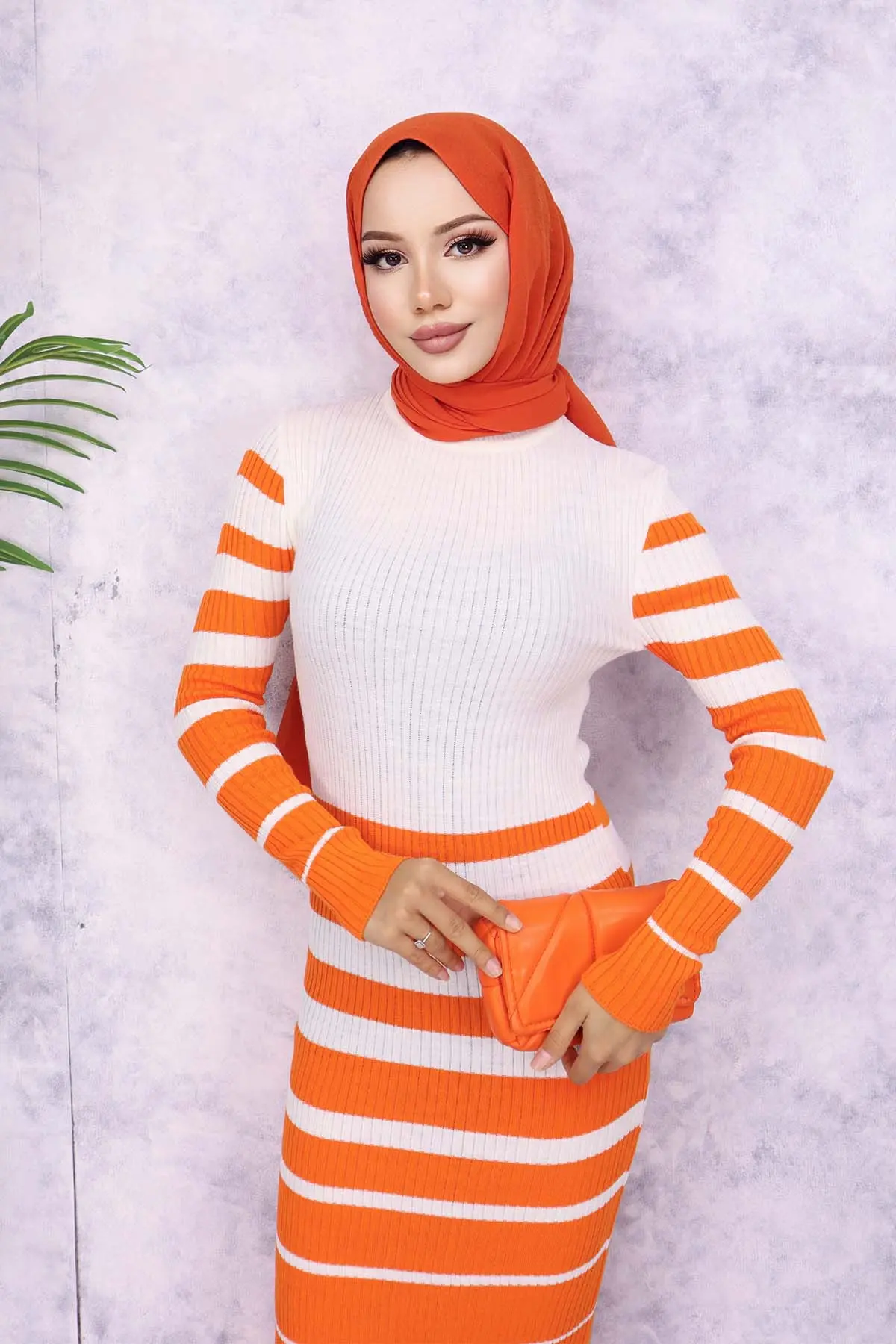 Turtleneck Sweater Dress-detail