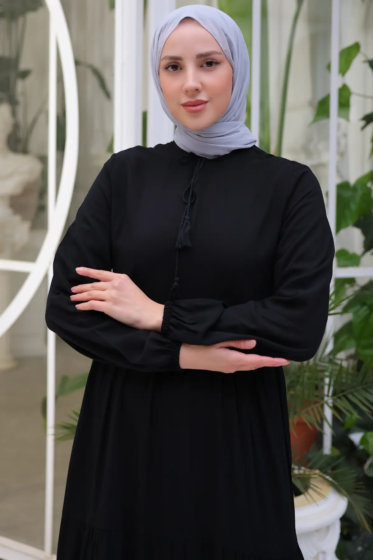 New Black Daily Dress-detail