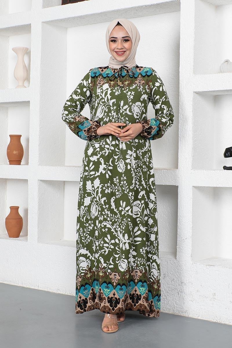 A Pile Model Tesettür Elbise