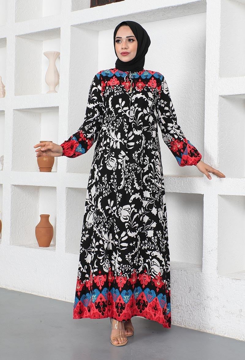 A Pile Model Tesettür Elbise