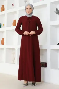 A Pile Viskon Elbise