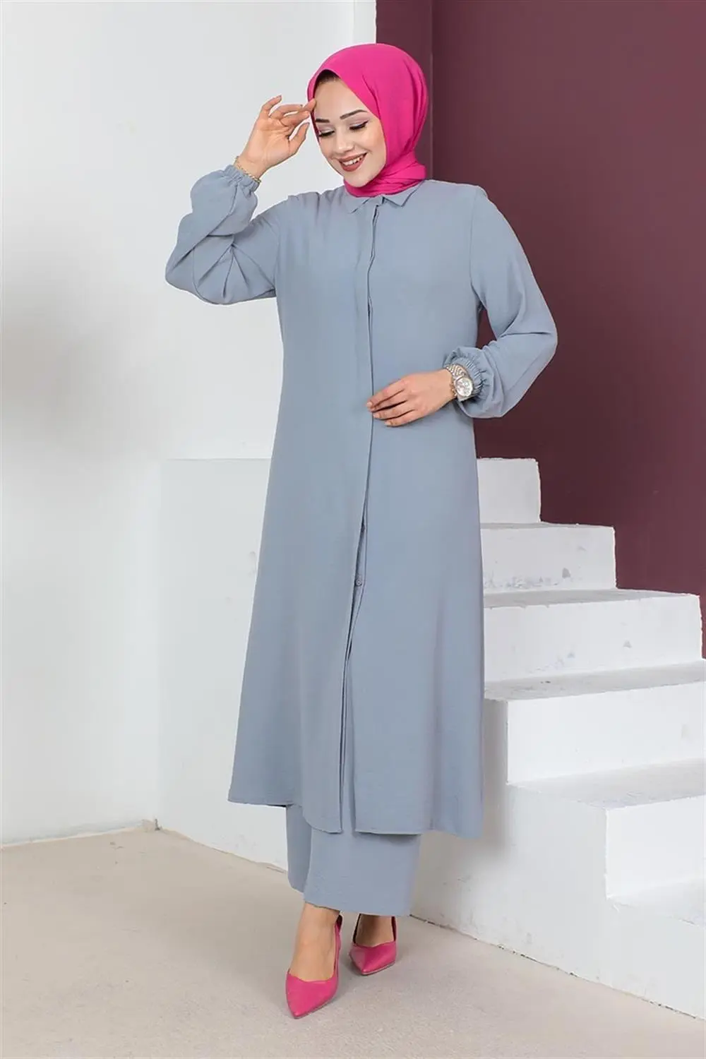 Aerobin Long Hijab Suit