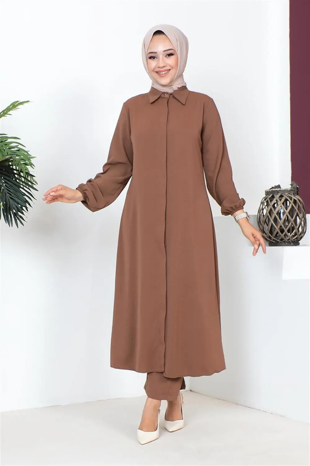 Aerobin Long Hijab Suit-detail