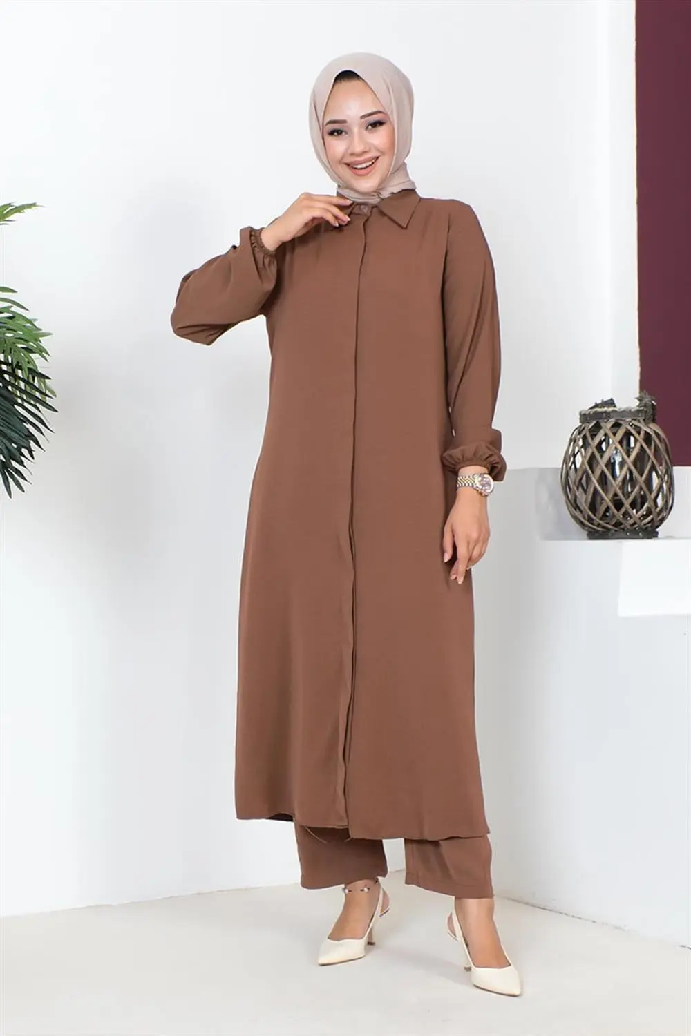 Aerobin Long Hijab Suit-detail