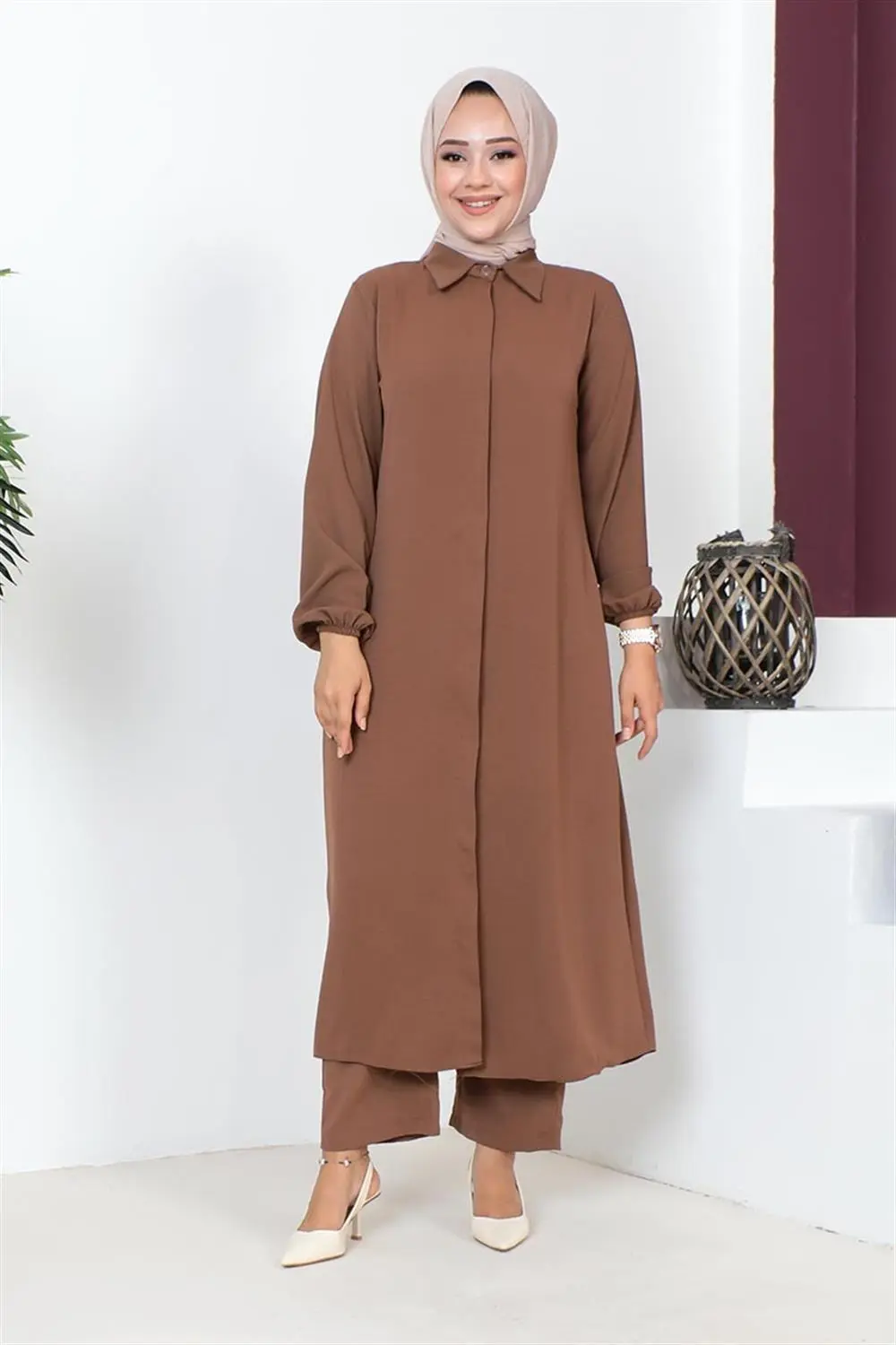 Aerobin Long Hijab Suit-detail