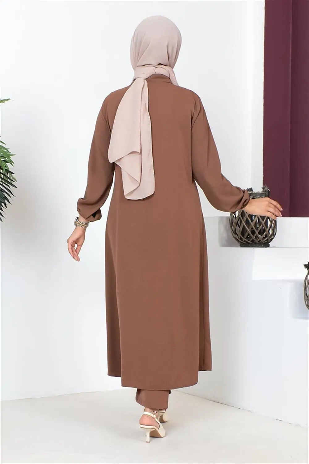 Aerobin Long Hijab Suit-detail