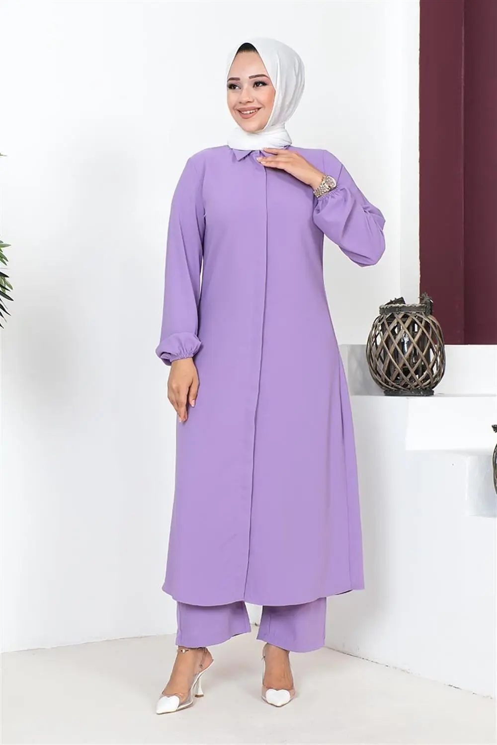 Aerobin Long Hijab Suit-detail