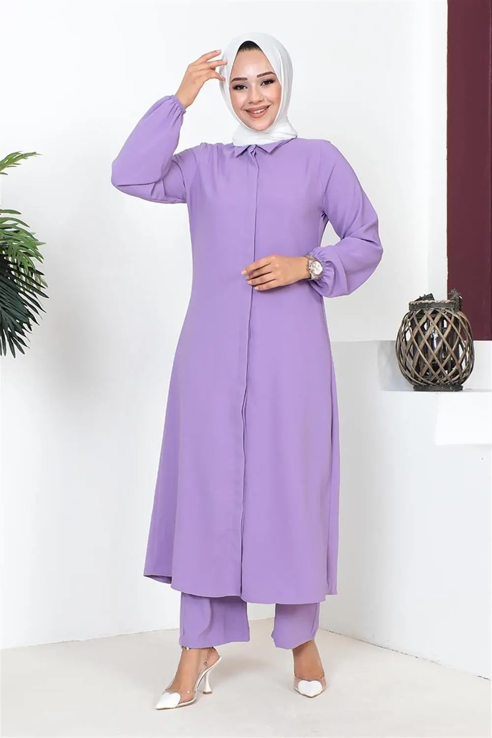 Aerobin Long Hijab Suit-detail