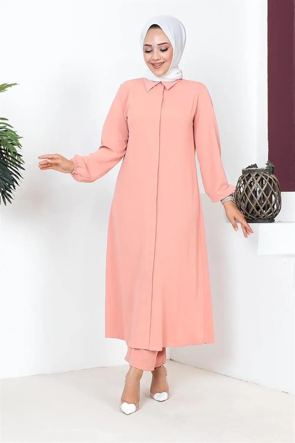 Aerobin Long Hijab Suit-detail