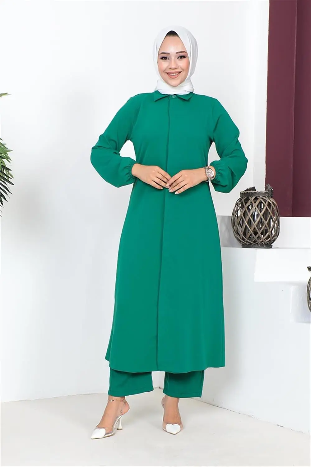 Aerobin Long Hijab Suit-detail