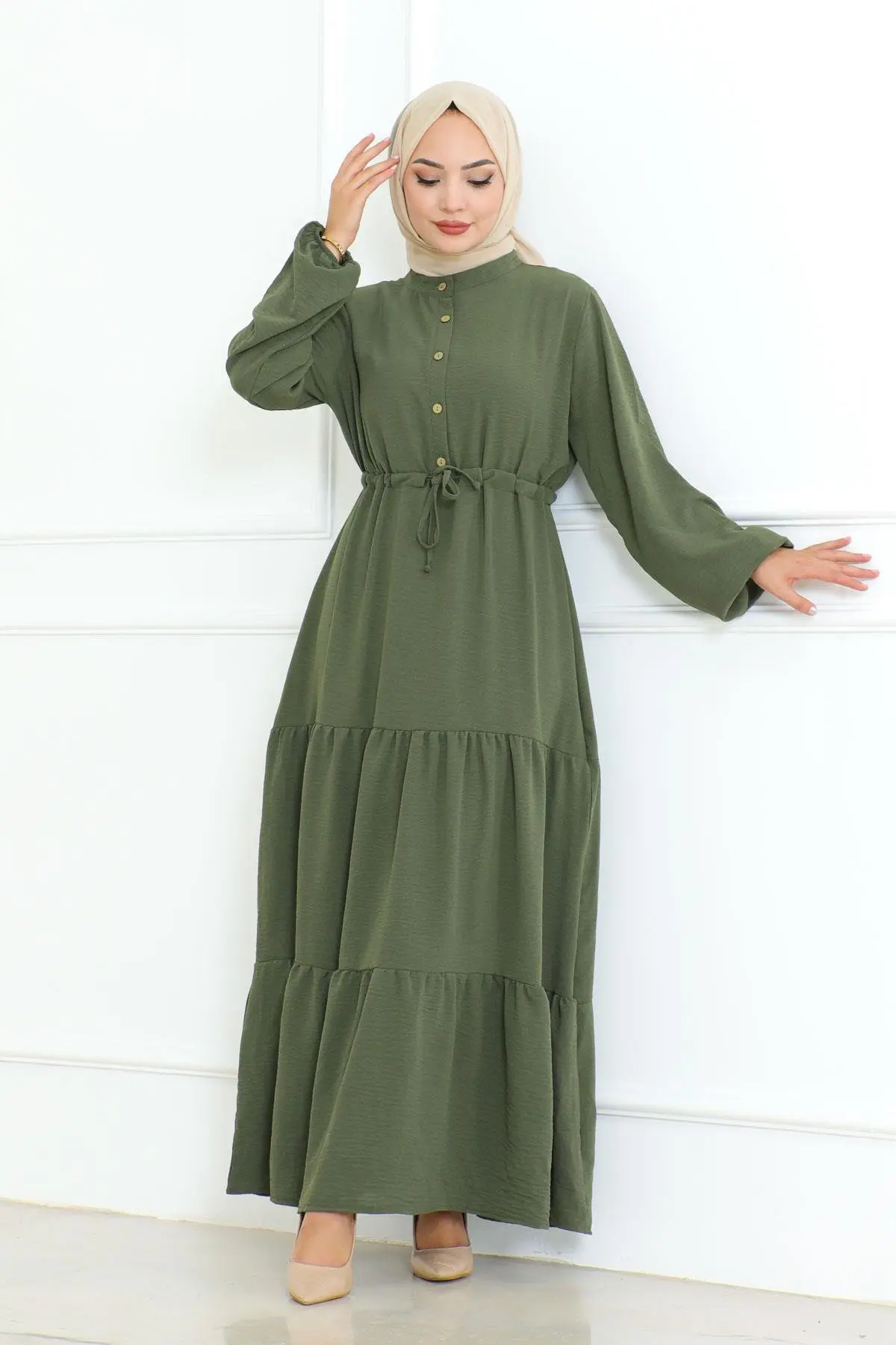 Afra Lace Detailed Dress-detail