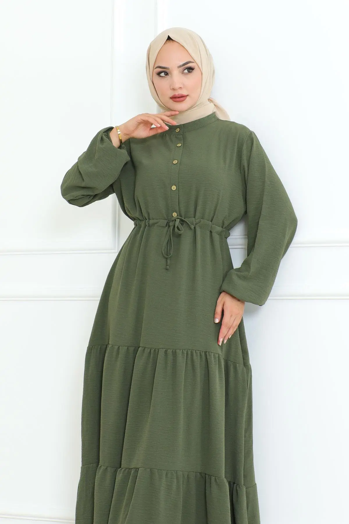 Afra Lace Detailed Dress-detail