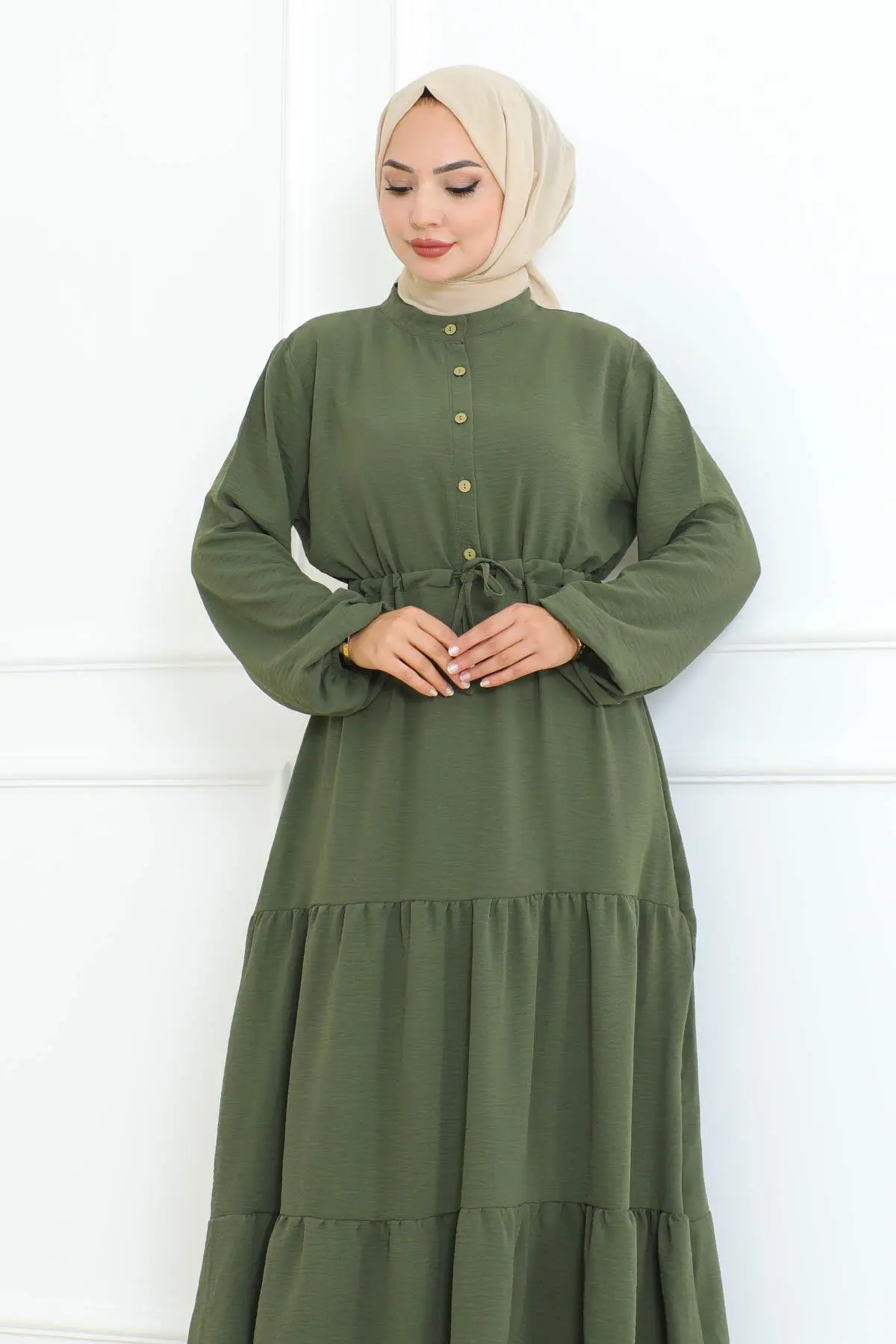 Afra Lace Detailed Dress-detail