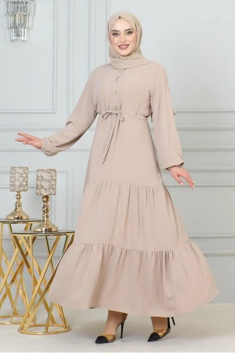 Afra Bağcık Detaylı Elbise-detail