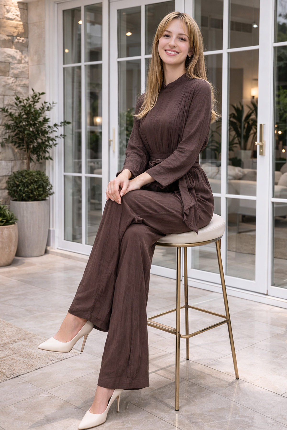 Afra Tencel Jumpsuit