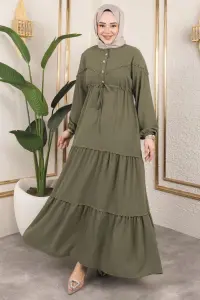 Alisa Aerobin Elbise Haki