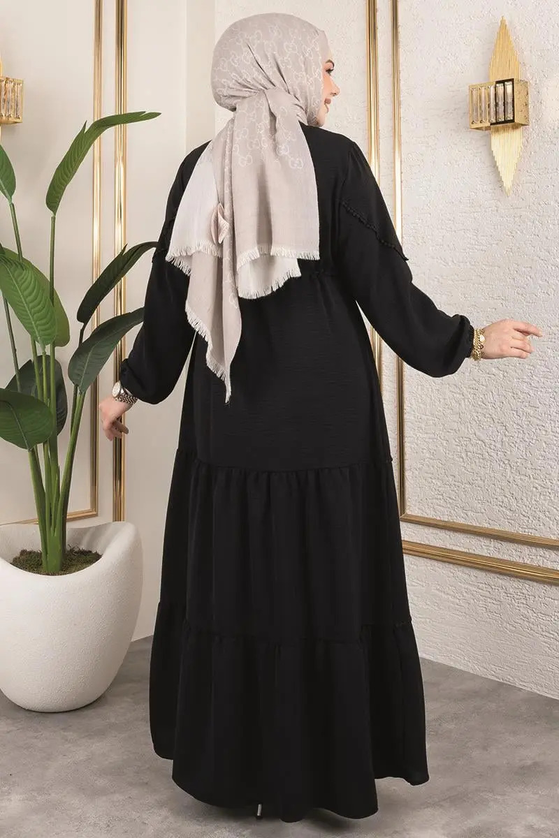 Alisa Aerobin Elbise Siyah-detail