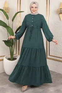 Alisa Aerobin Elbise Zümrüt Yeşili