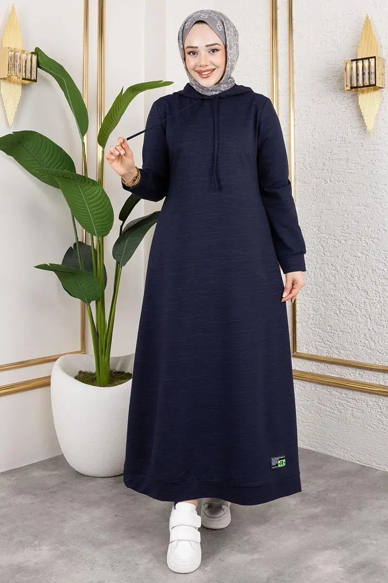 Arma Detaylı Spor Elbise Lacivert-detail