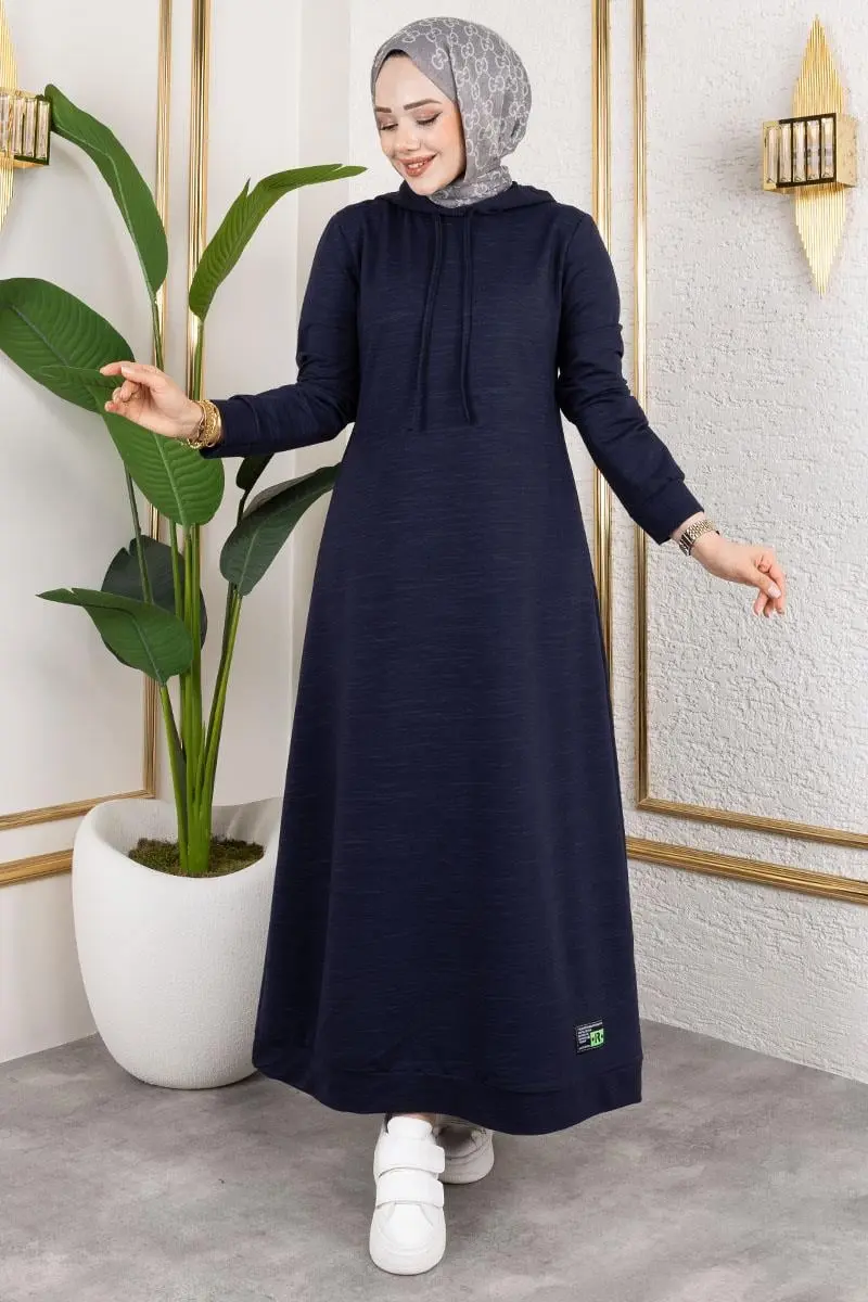 Arma Detaylı Spor Elbise Lacivert-detail