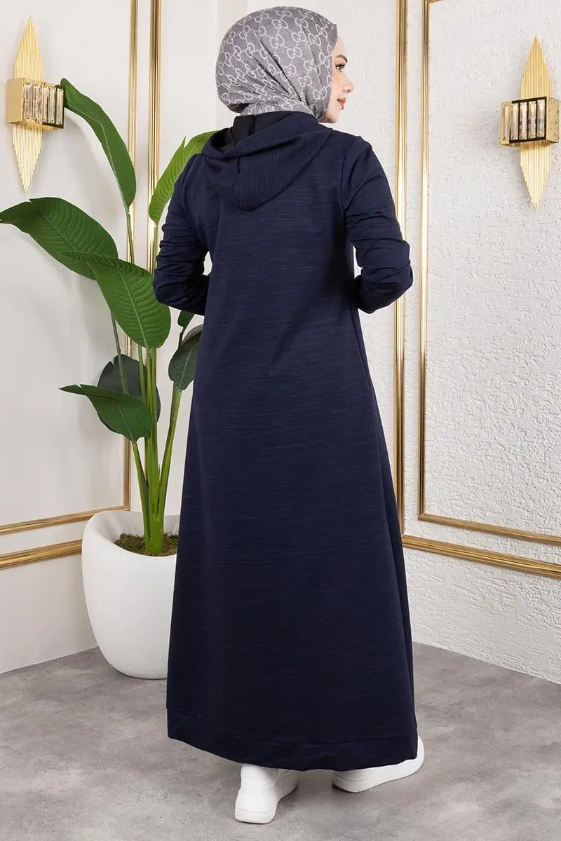 Arma Detaylı Spor Elbise Lacivert-detail