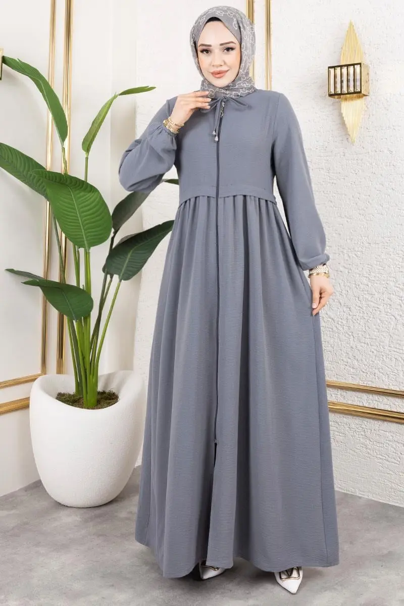 Bağcıklı Aerobin Ferace Gri-detail