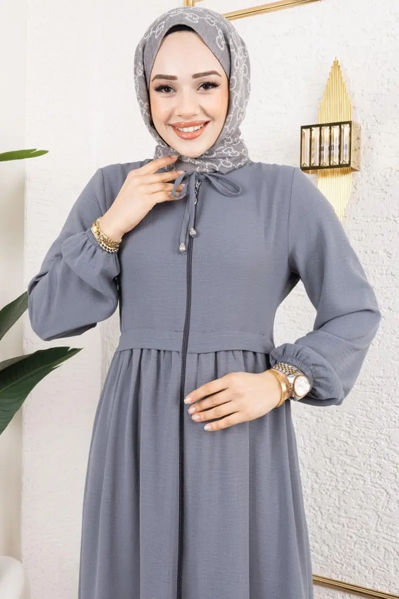 Bağcıklı Aerobin Ferace Gri-detail