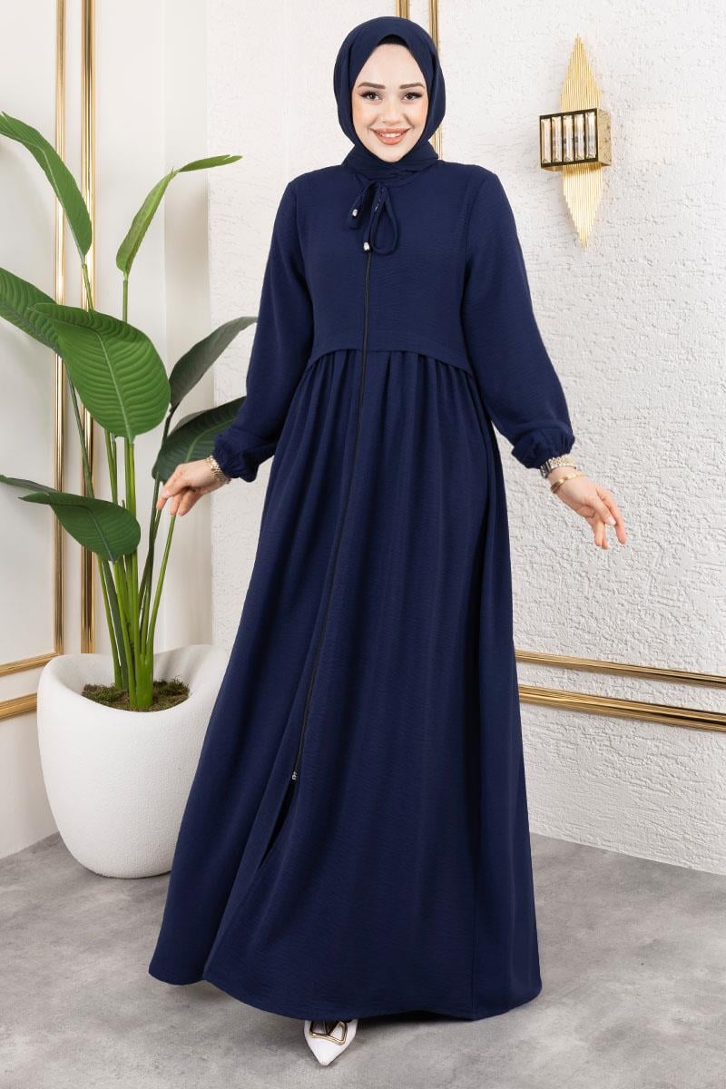 Lace-up Aerobin Abaya