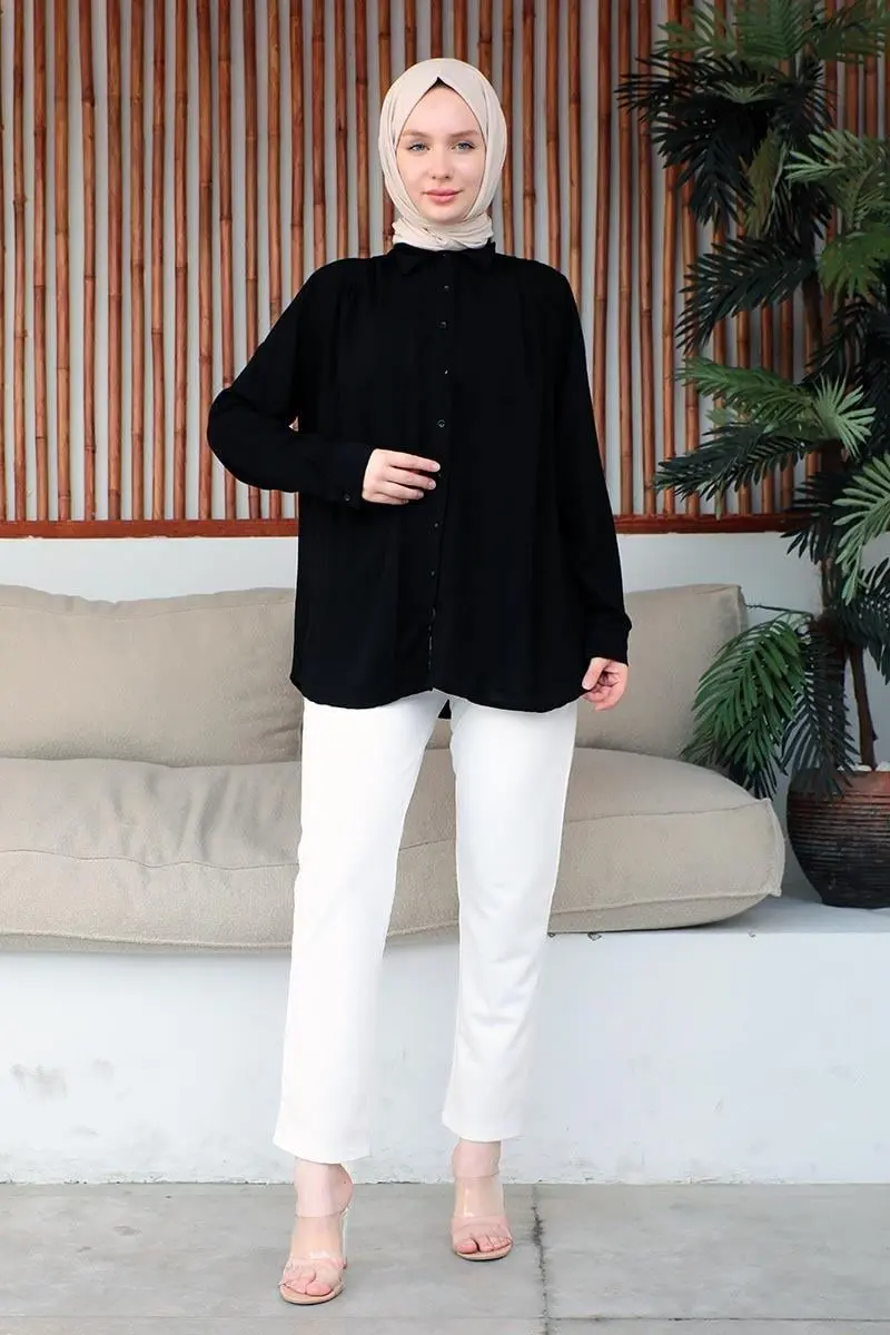 Bağcıklı Kadın Pantolon Kahverengi-detail