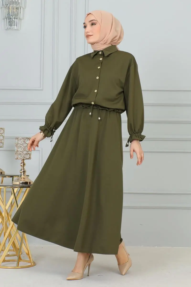 Bağcıklı Tesettür Takım-detail