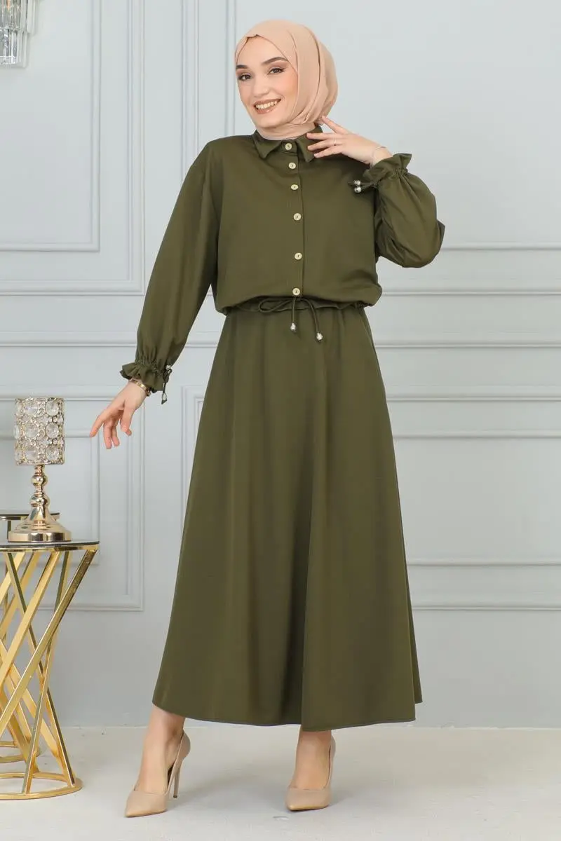 Bağcıklı Tesettür Takım-detail