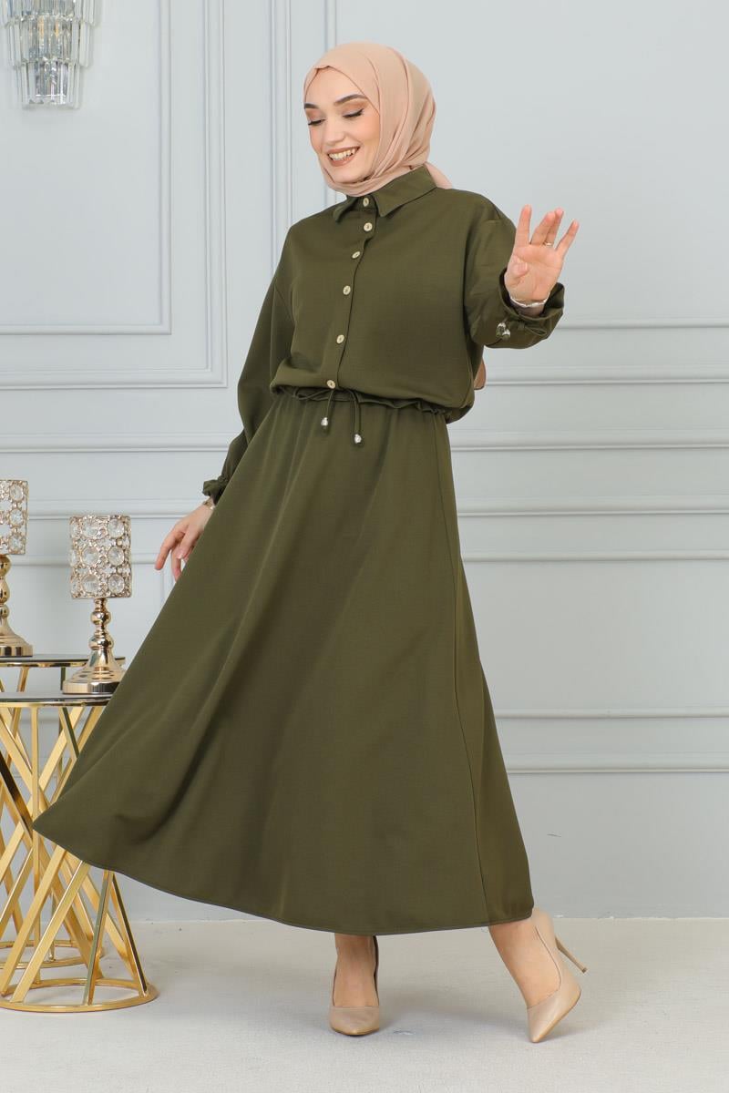 Bağcıklı Tesettür Takım