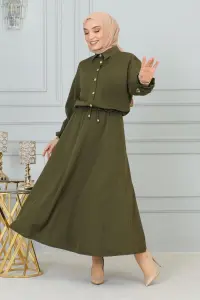 Bağcıklı Tesettür Takım