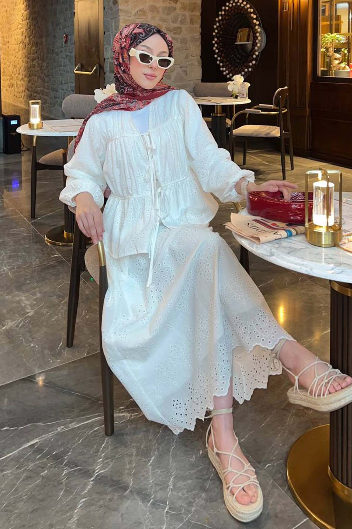 Bağlamalı Brode Takım