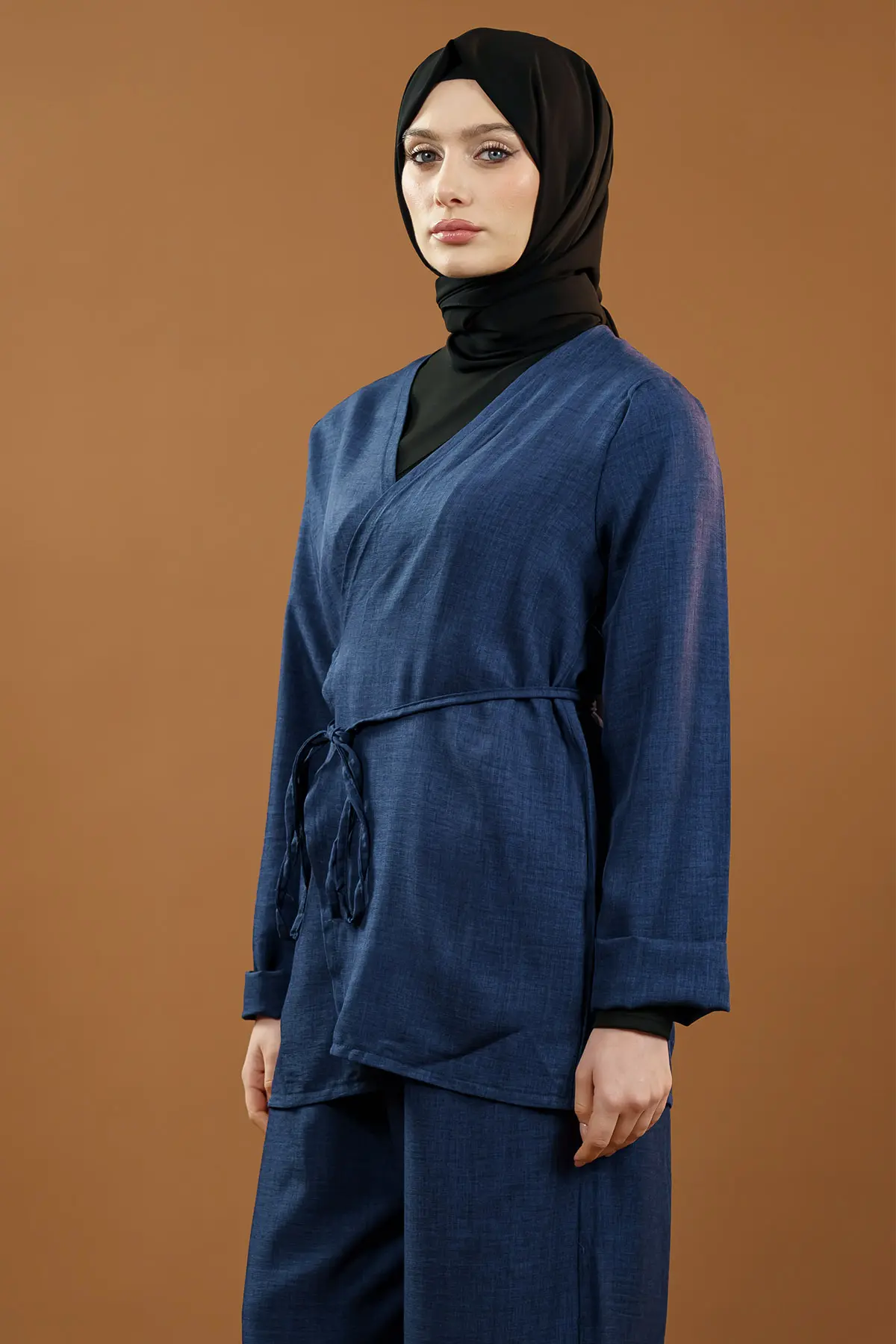 Bağlamalı Kimono Takım-detail