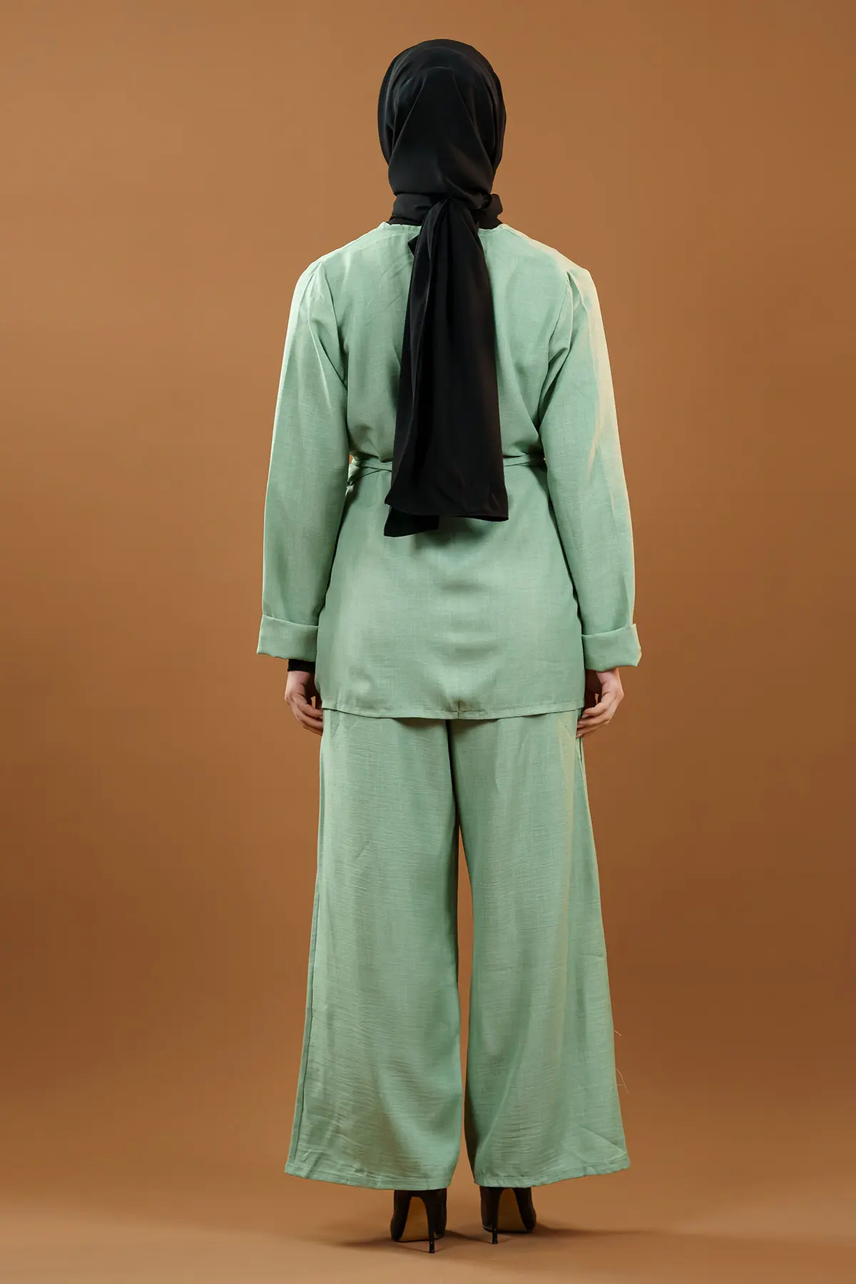 Bağlamalı Kimono Takım-detail