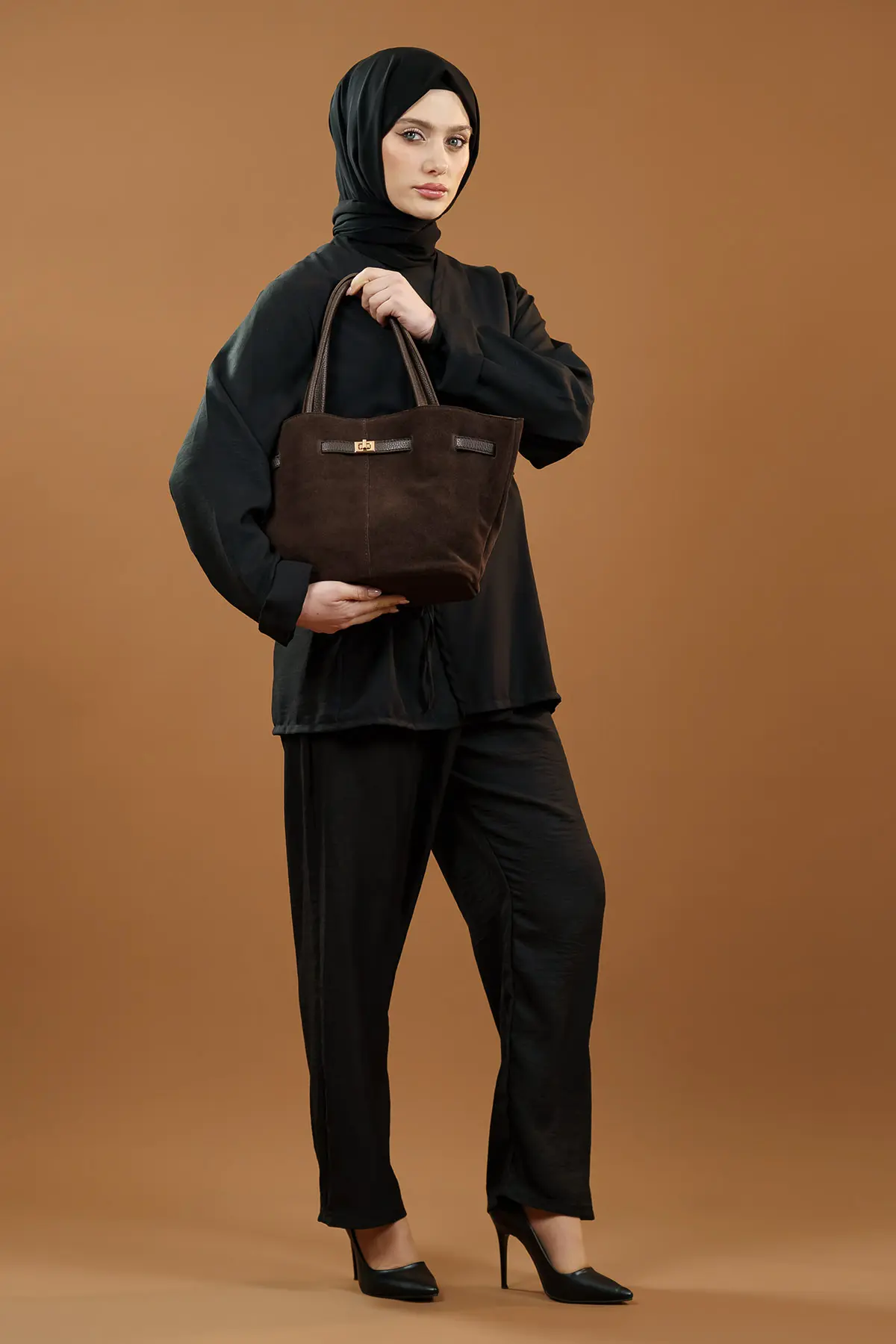 Bağlamalı Kimono Takım-detail