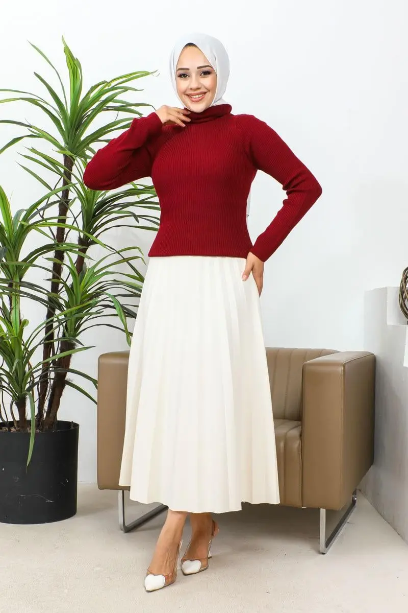 Balıkçı Yaka Kazak-detail