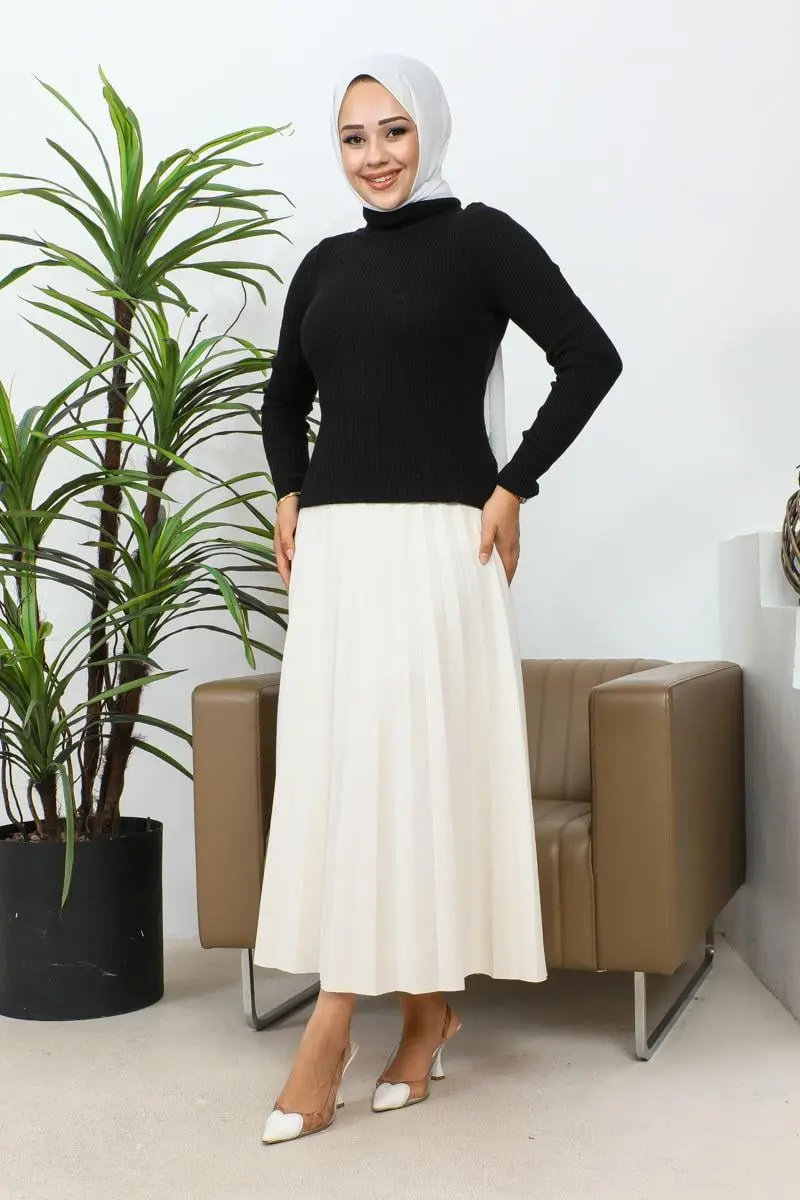 Balıkçı Yaka Kazak-detail