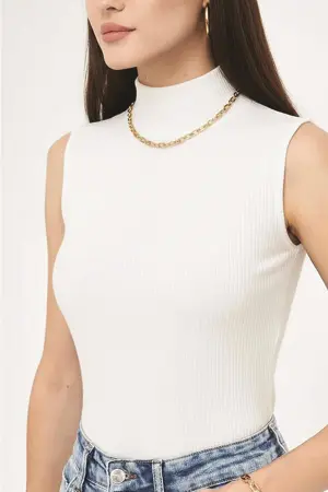 Balıkçı Yaka Triko Body