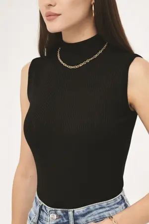 Balıkçı Yaka Triko Body