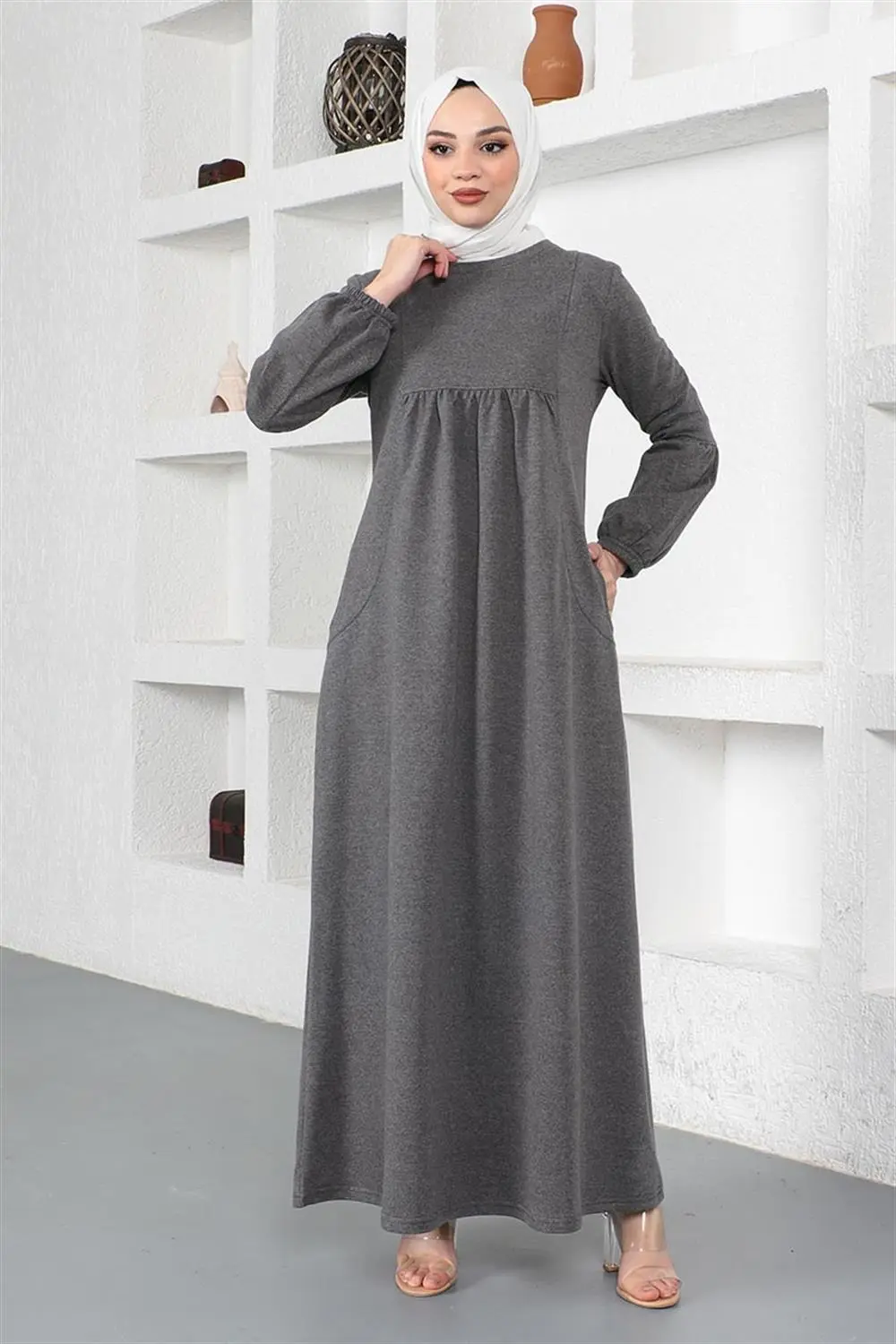 Balloon Sleeve Sports Dress-detail