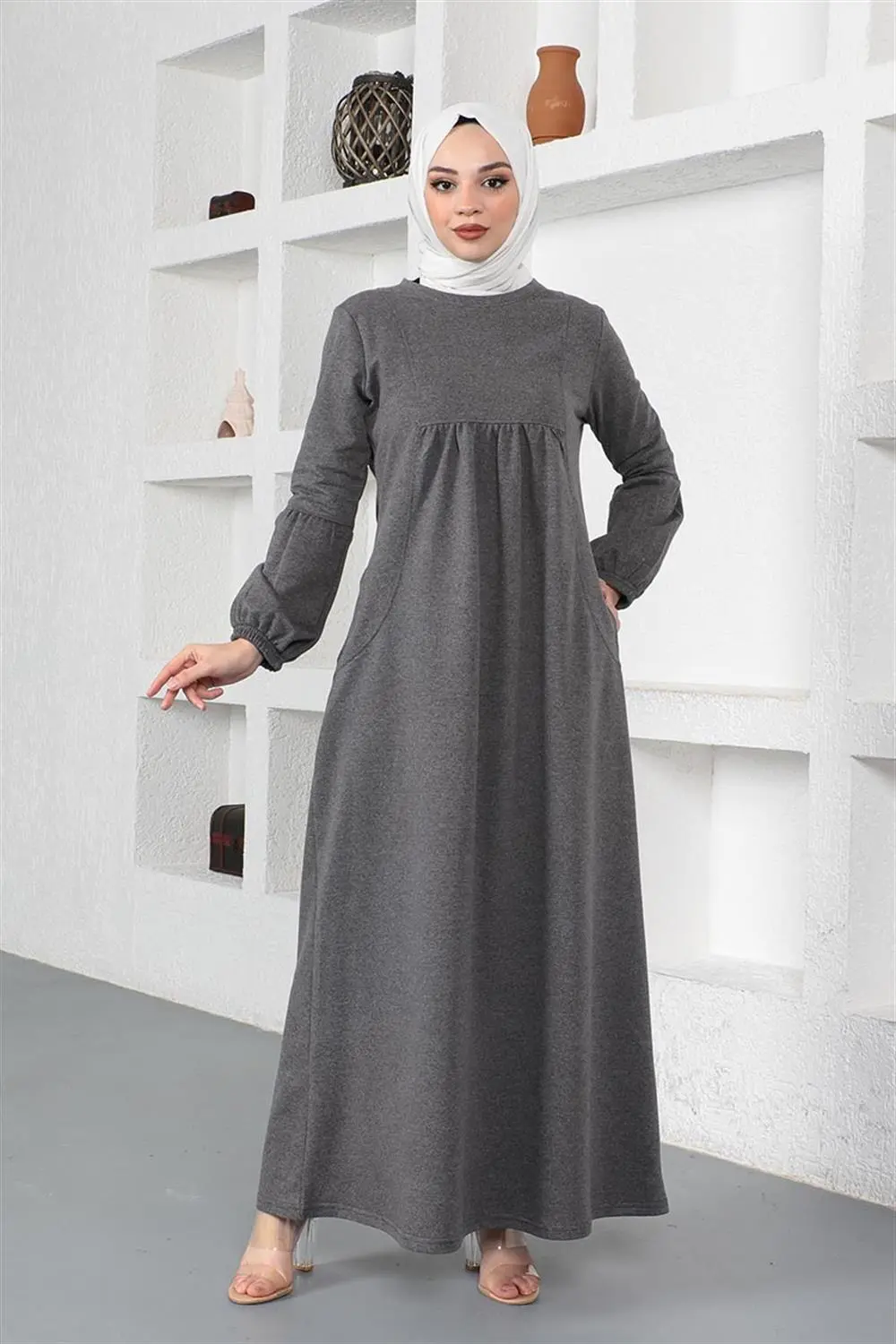 Balloon Sleeve Sports Dress-detail