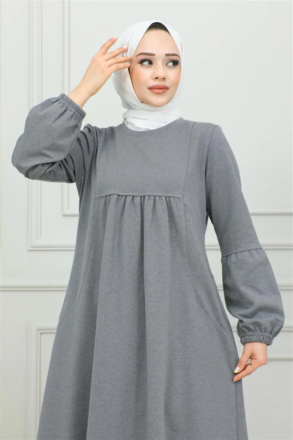 Balon Kol Spor Elbise-detail