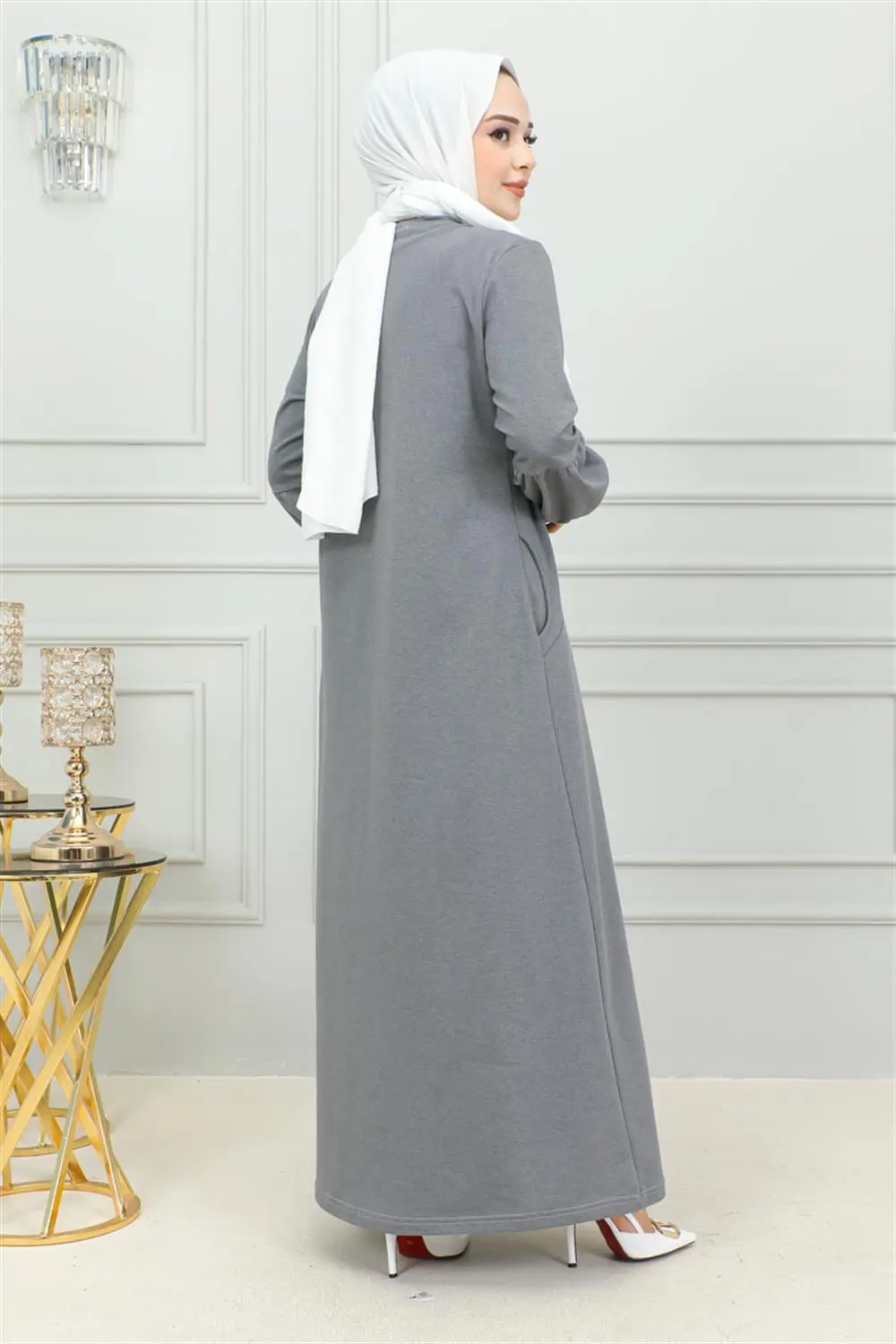 Balon Kol Spor Elbise-detail