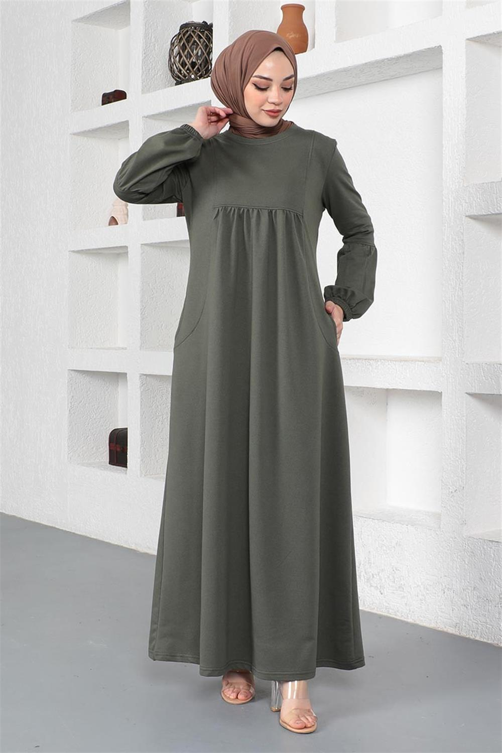 Balloon Sleeve Sports Dress