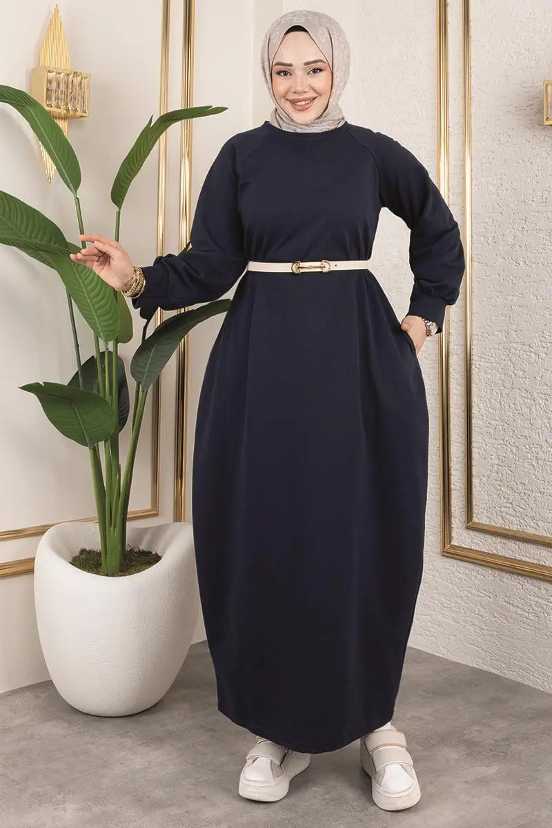 Balon Model Spor Elbise Lacivert-detail