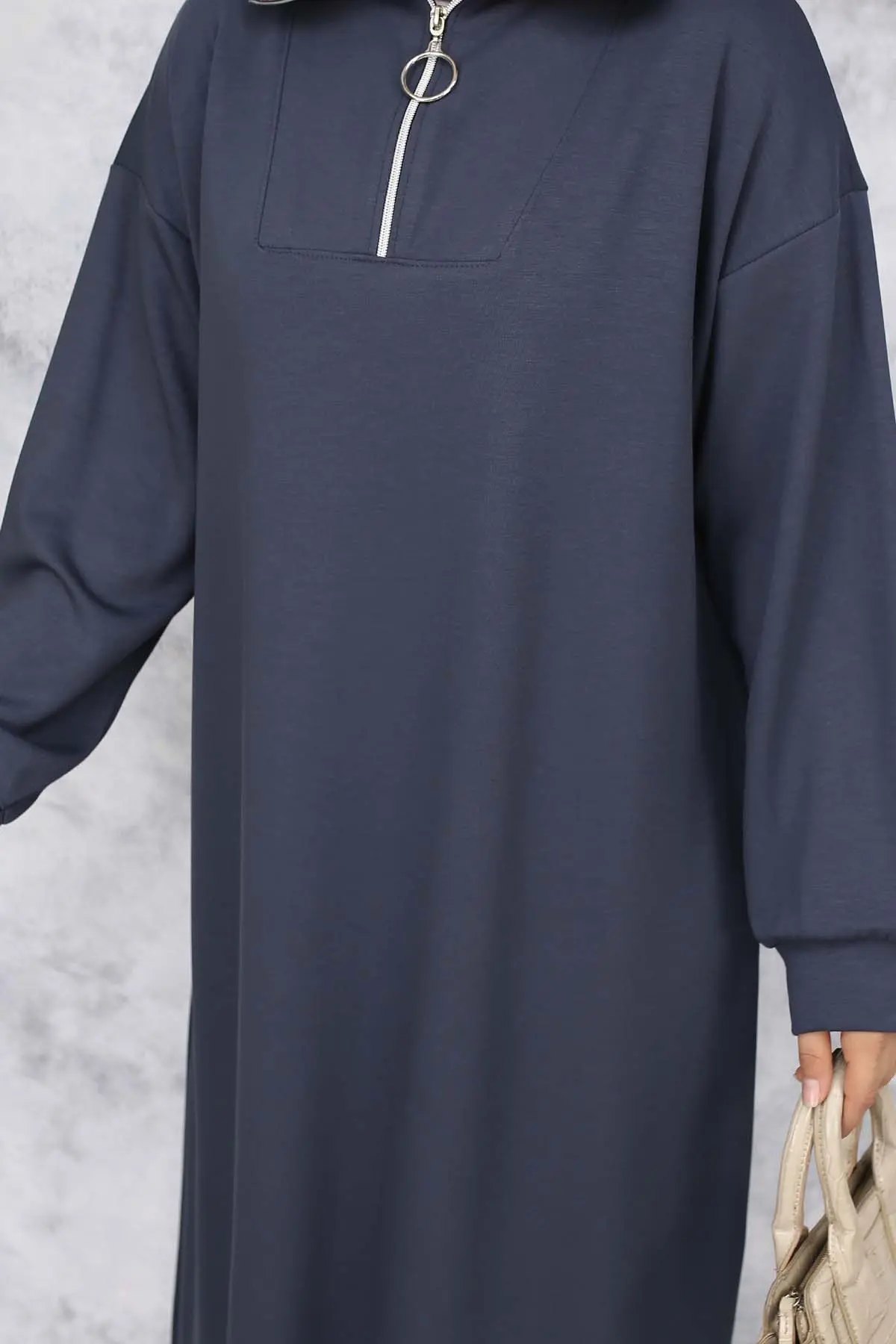 Basic Tesettür Elbise-detail