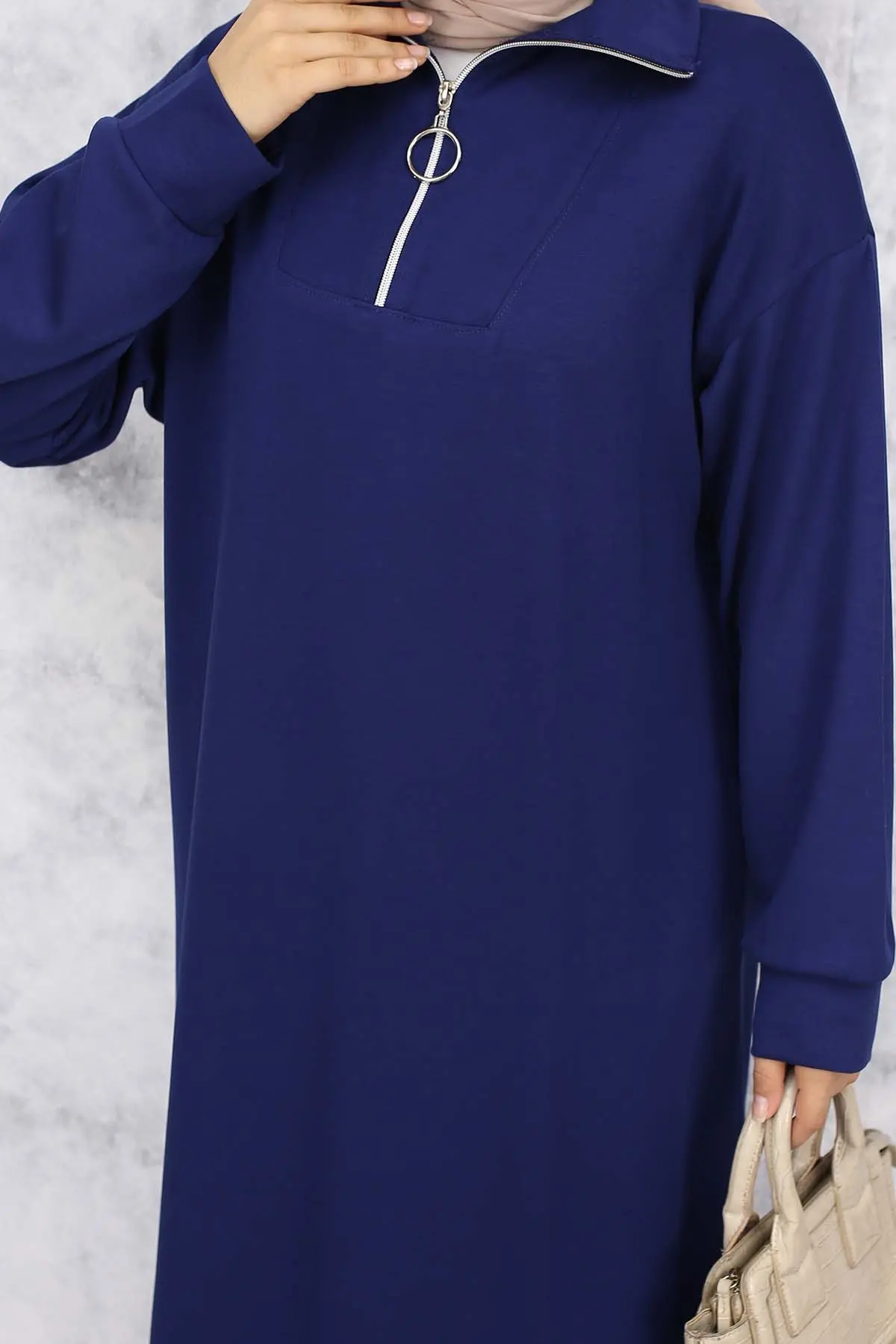 Basic Tesettür Elbise-detail