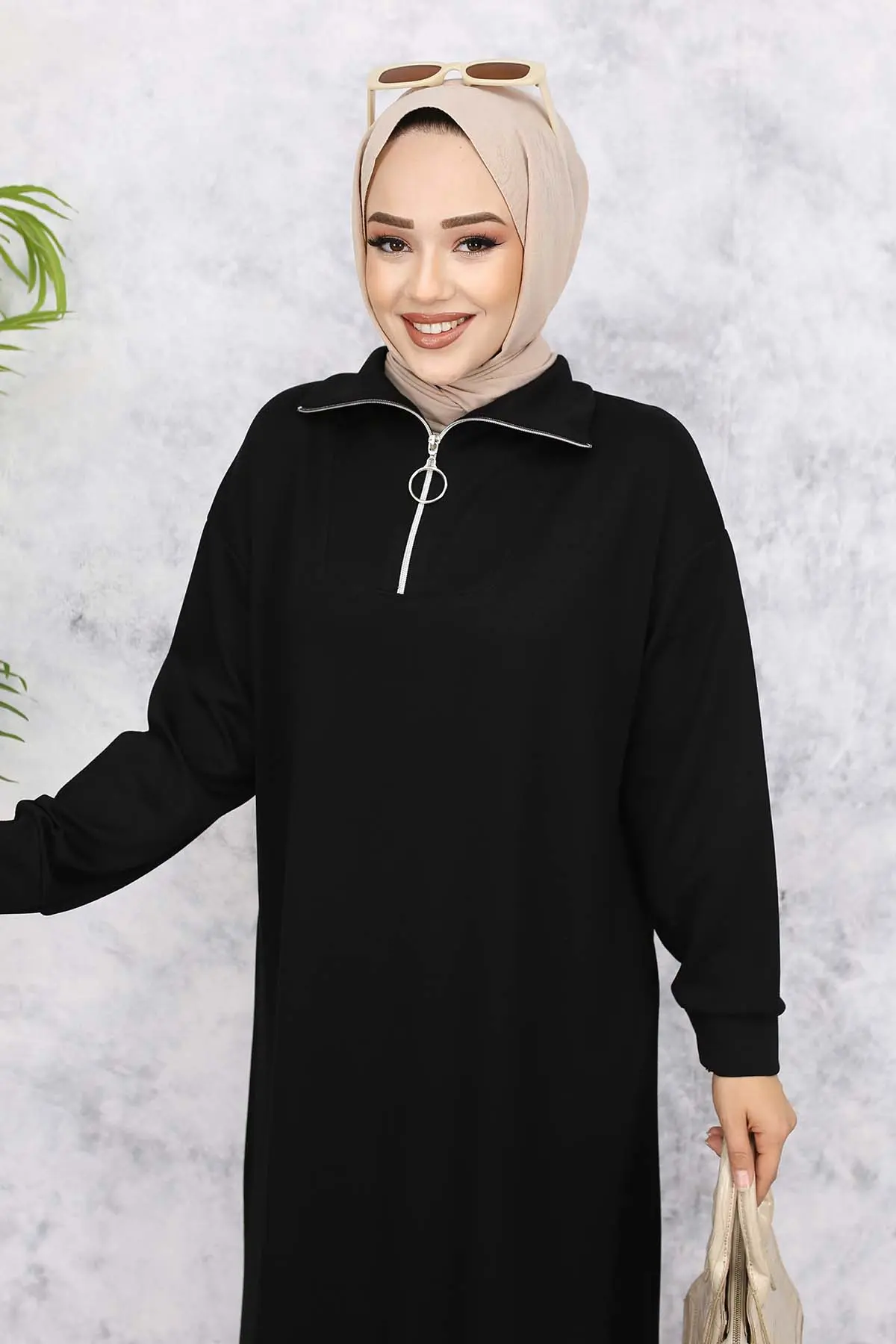 Basic Hijab Dress-detail